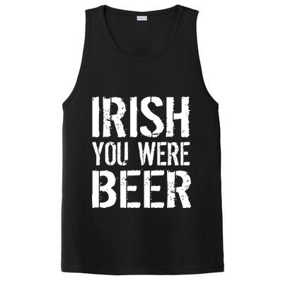 Irish You Were Beer St. Patrick's Day PosiCharge Competitor Tank