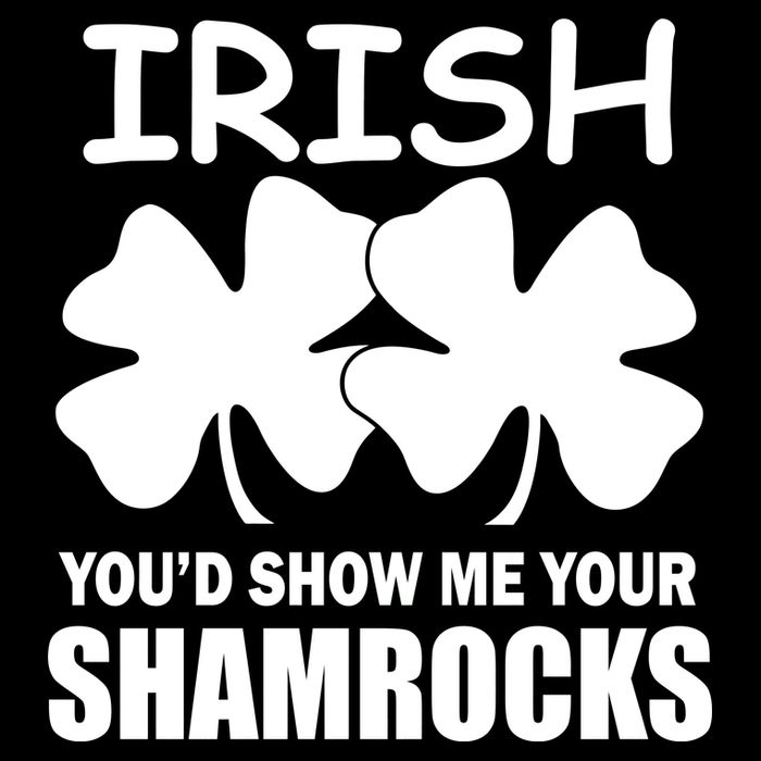 Irish You'd Show Me Your Shamrocks Backpack