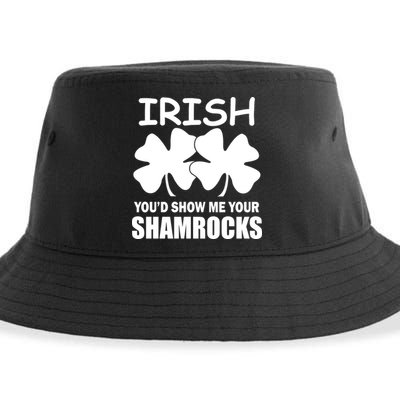 Irish You'd Show Me Your Shamrocks Sustainable Bucket Hat
