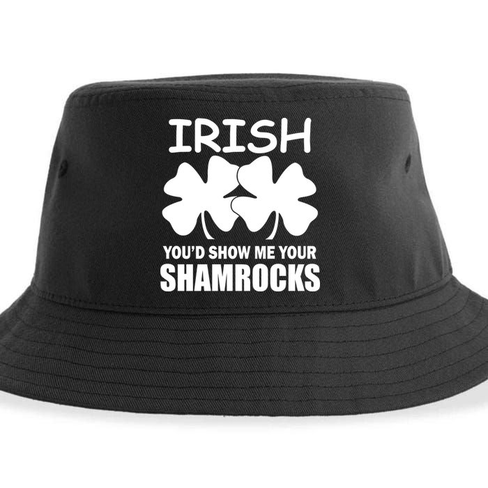 Irish You'd Show Me Your Shamrocks Sustainable Bucket Hat