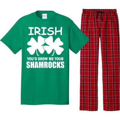 Irish You'd Show Me Your Shamrocks Pajama Set