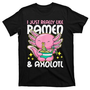 I Really Just love Ra & Axolotl Cute Anime T-Shirt