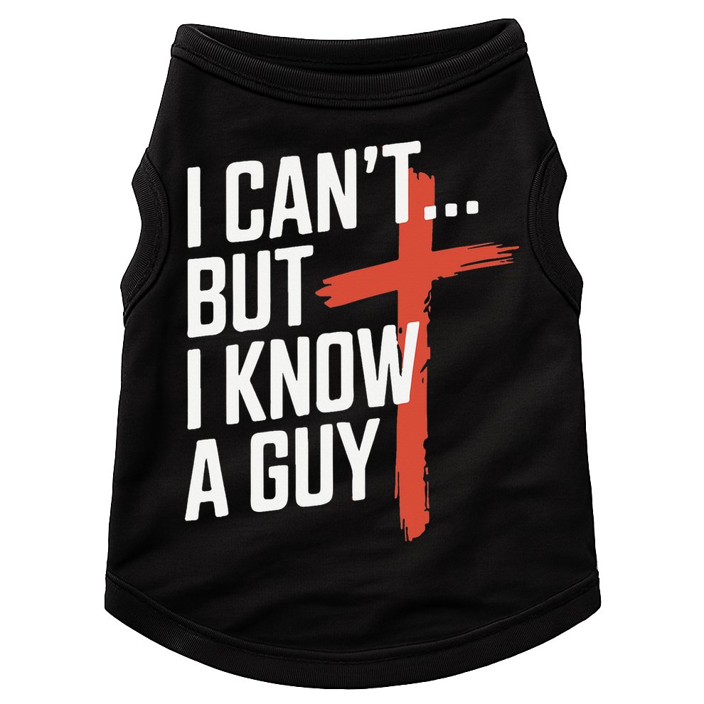 Inspirational Religious Jesus Cross Faith Christian Doggie Tank
