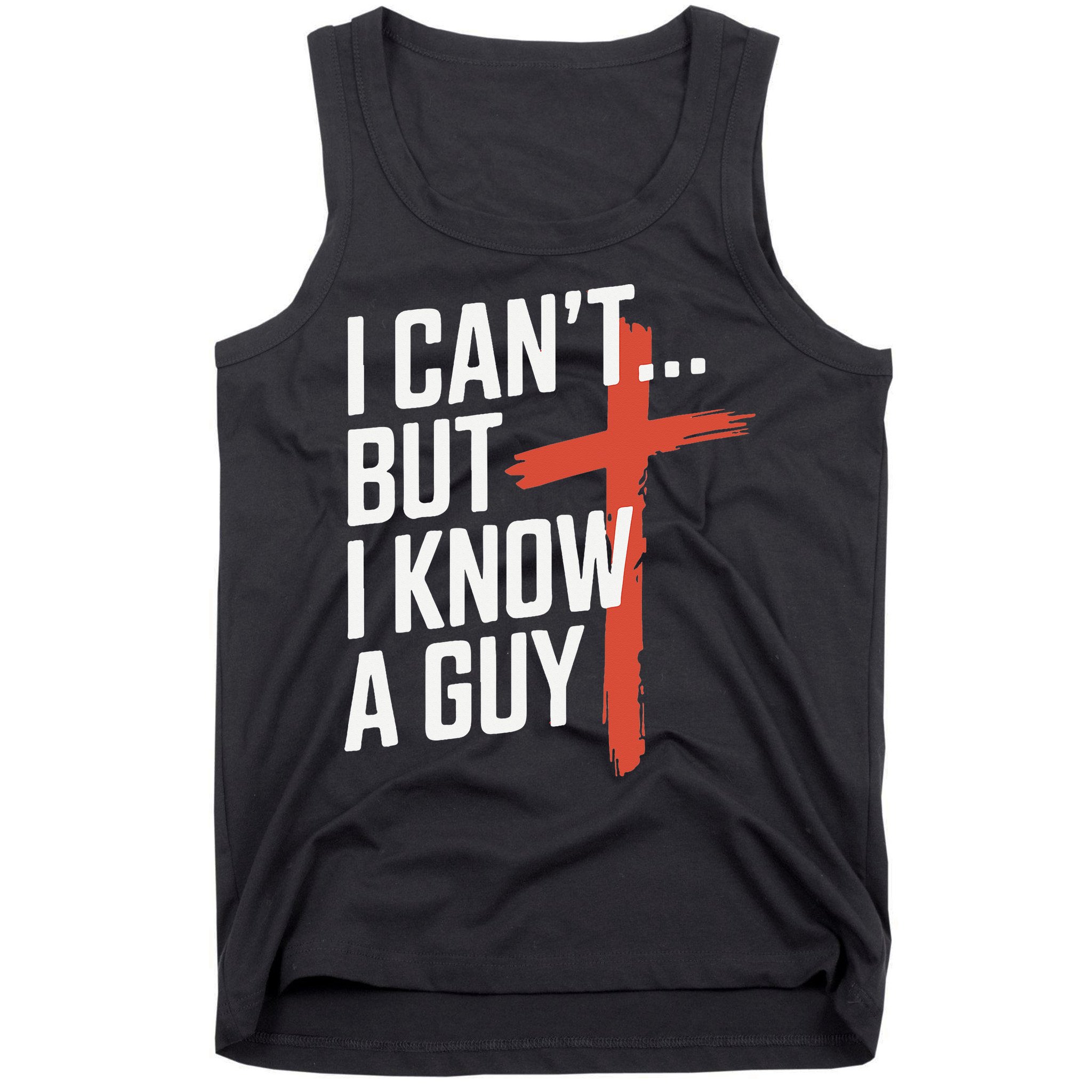Inspirational Religious Jesus Cross Faith Christian Tank Top