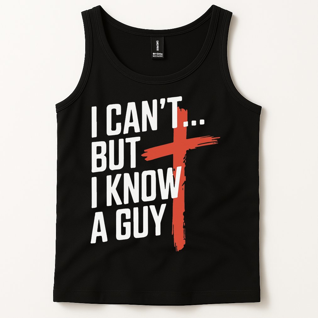 Inspirational Religious Jesus Cross Faith Christian Tank Top