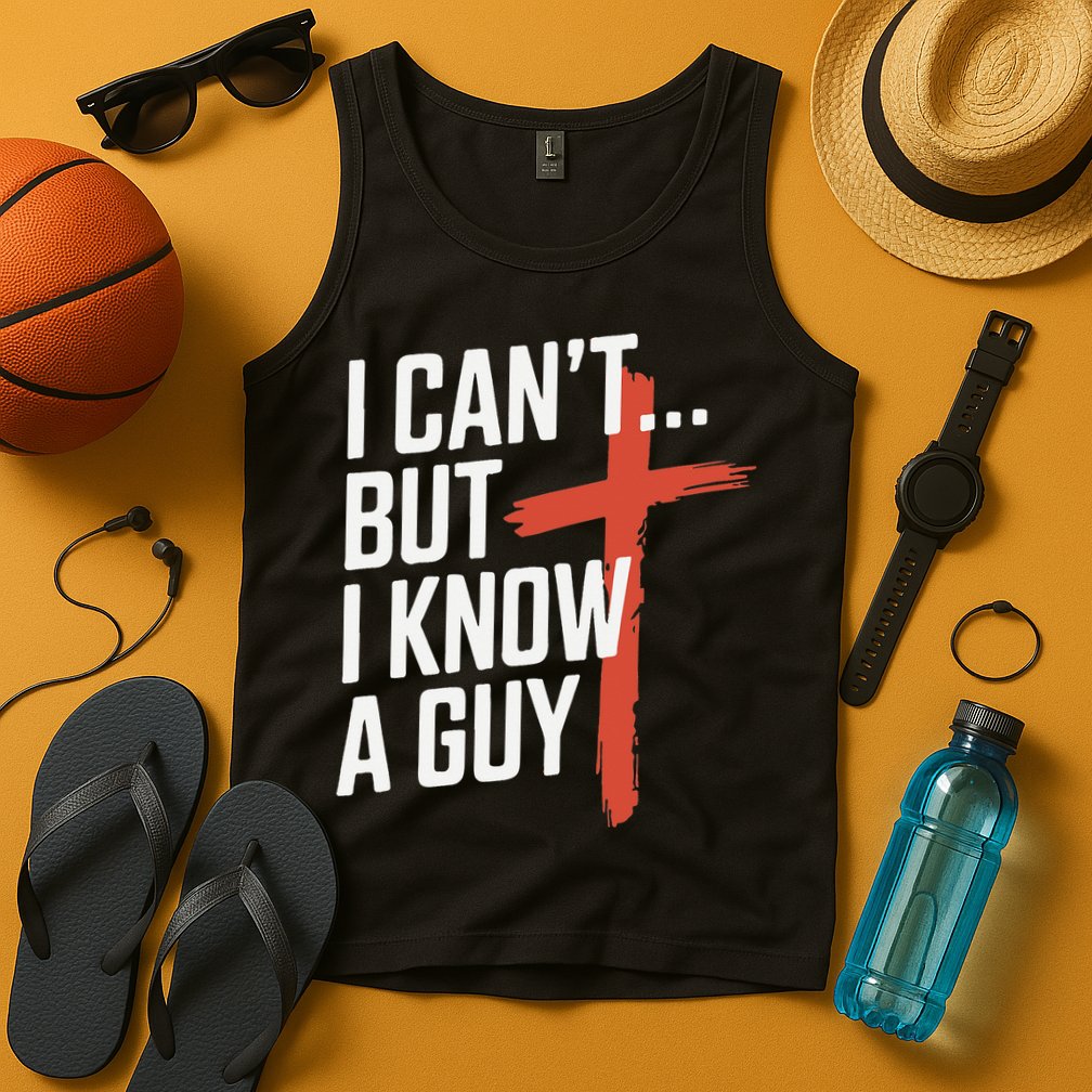 Inspirational Religious Jesus Cross Faith Christian Tank Top