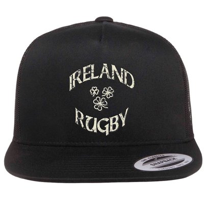 Ireland Rugby Jersey Vintage Irish Rugby Shamrock Flatbill Hat