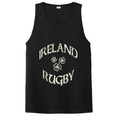 Ireland Rugby Jersey Vintage Irish Rugby Shamrock PosiCharge Competitor Tank