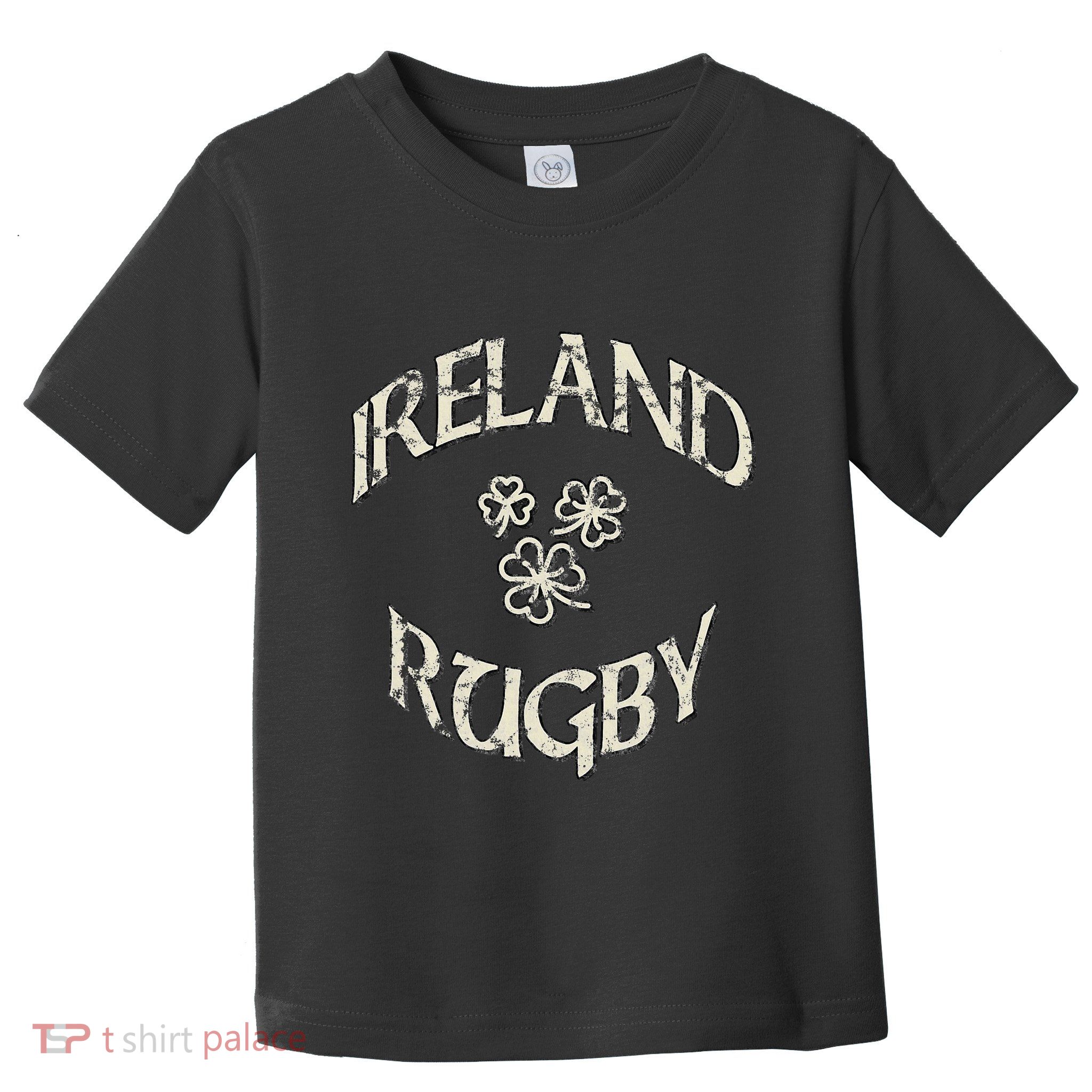 Ireland Rugby Jersey Vintage Irish Rugby Shamrock Toddler T-Shirt