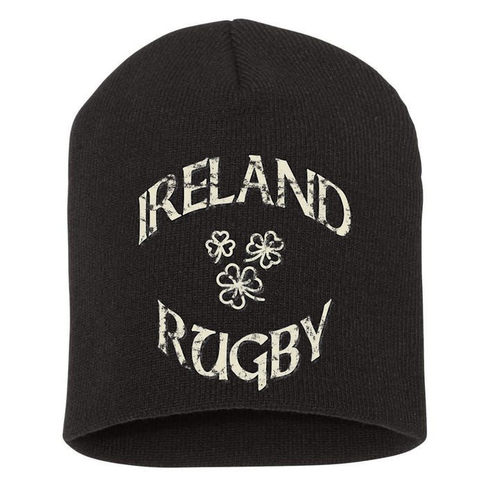 Ireland Rugby Jersey Vintage Irish Rugby Shamrock Short Acrylic Beanie