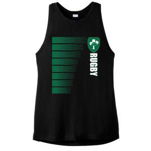 Ireland Rugby Jersey Irish Rugby 2 Sided Ladies PosiCharge Tri-Blend Wicking Tank