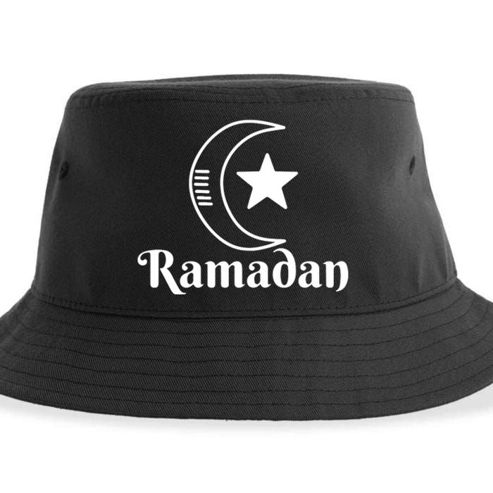 Islamic Ramadan Kareem Moon Muslims Gift Sustainable Bucket Hat