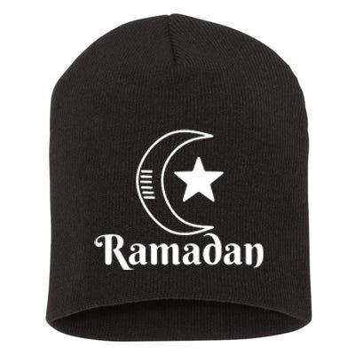 Islamic Ramadan Kareem Moon Muslims Gift Short Acrylic Beanie