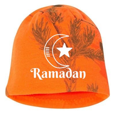 Islamic Ramadan Kareem Moon Muslims Gift Kati - Camo Knit Beanie