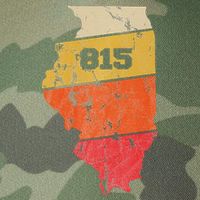 Illinois Retro Local Map Heart Area Code 815 Legacy Tie Dye Trucker Hat