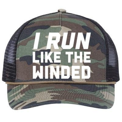 I Run Like The Winded Retro Rope Trucker Hat Cap