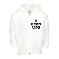 I Read Lips Sign Language Awareness Toddler Zip Fleece Hoodie