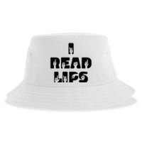 I Read Lips Sign Language Awareness Sustainable Bucket Hat