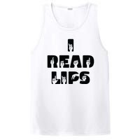 I Read Lips Sign Language Awareness PosiCharge Competitor Tank