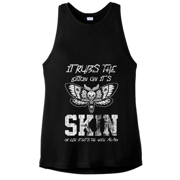 It Rubs Lotion On ItS Skin Else It Gets The Hose Again Ladies PosiCharge Tri-Blend Wicking Tank
