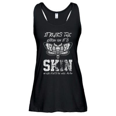It Rubs Lotion On ItS Skin Else It Gets The Hose Again Ladies Essential Flowy Tank