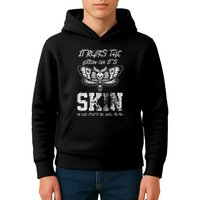 It Rubs Lotion On ItS Skin Else It Gets The Hose Again Kids Hoodie