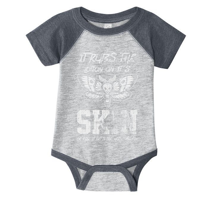 It Rubs Lotion On ItS Skin Else It Gets The Hose Again Infant Baby Jersey Bodysuit