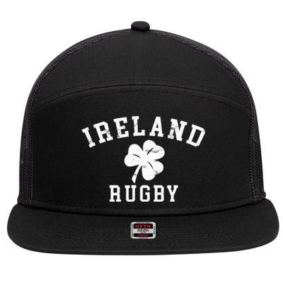 IRELAND RUGBY Lucky Clover Rugby 7 Panel Mesh Trucker Snapback Hat