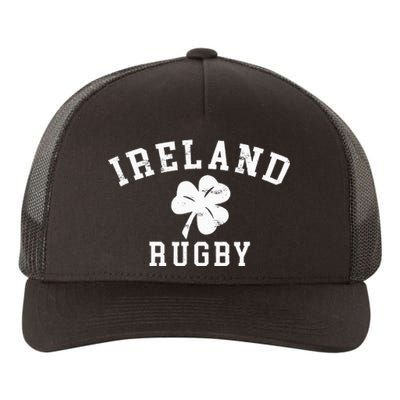 IRELAND RUGBY Lucky Clover Rugby Yupoong Adult 5-Panel Trucker Hat