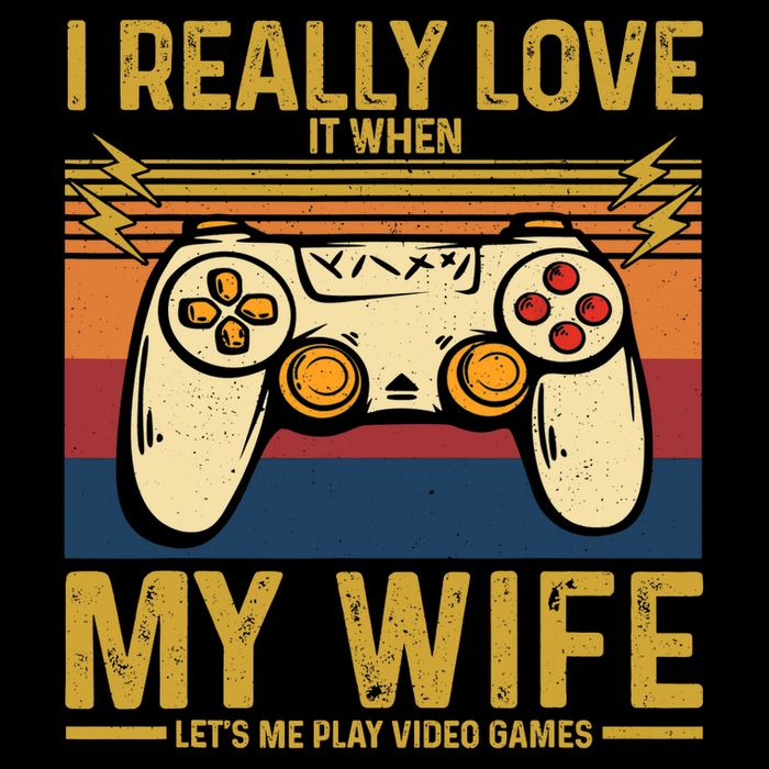 I Really Love It When My Wife Lets Me Play Video Games Sustainable Bucket Hat