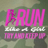 I Run Like Try And Keep Up Outdoor Gift Legacy Tie Dye Trucker Hat
