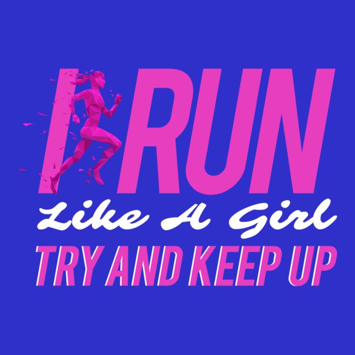 I Run Like Try And Keep Up Outdoor Gift Apron