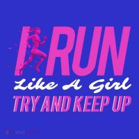 I Run Like Try And Keep Up Outdoor Gift Zip Tote Bag