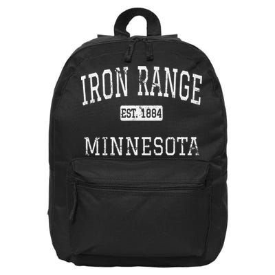 Iron Range Minnesota MN Vintage 16 in Basic Backpack