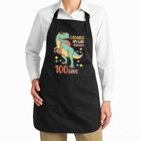 I Roared My Way Through 100 Days Dinosaur Apron