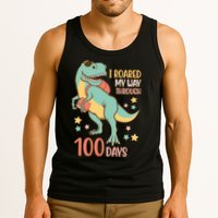 I Roared My Way Through 100 Days Dinosaur Tank Top