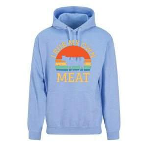 I Rub My Own Meat Funny Cooking BBQ Chef Unisex Surf Hoodie