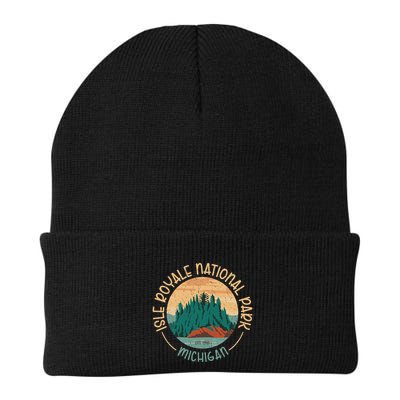 Isle Royale Michigan National Park Moose Sillhouete Beanie