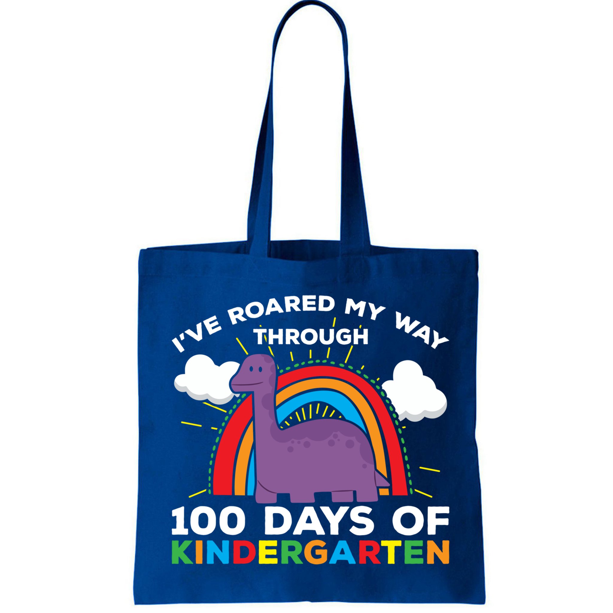 I've Roared My Way Through 100 Days Of Kindergarten Funny Gift Bag