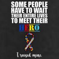 I Raised My Hero Autism Awareness Quote Adult Drive Performance Visor