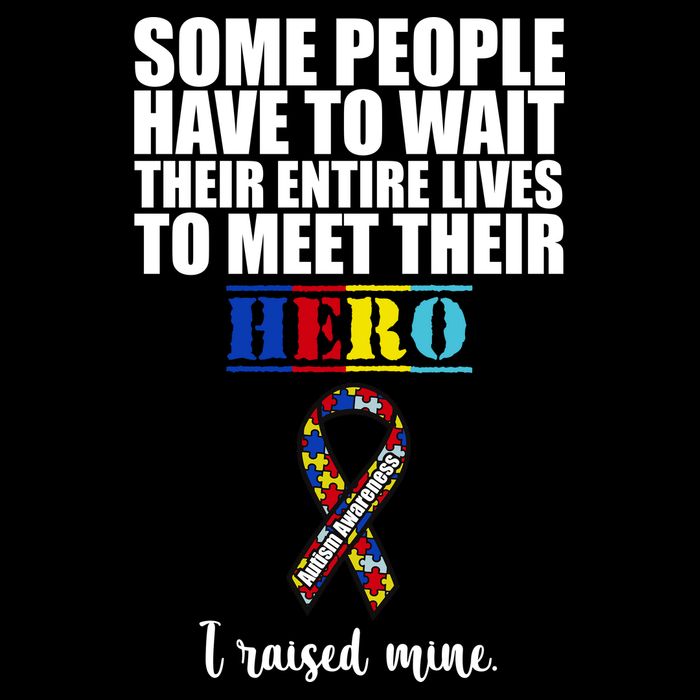 I Raised My Hero Autism Awareness Quote Wool Snapback Cap