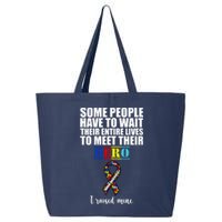 I Raised My Hero Autism Awareness Quote 25L Jumbo Tote