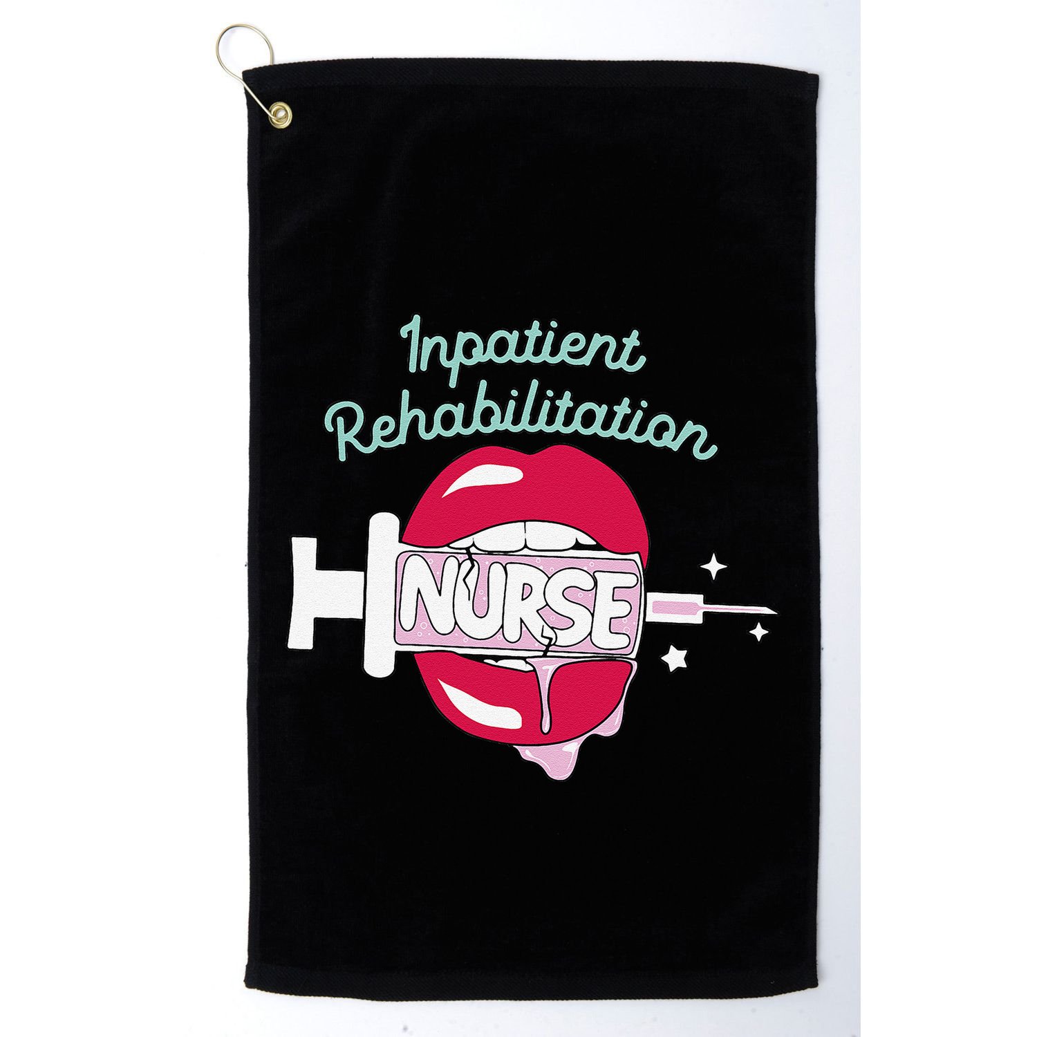 Inpatient Rehabilitation Nurse Rn Rehab Nursing Hot Lips Golf Towel