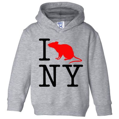 I Rat NY I Love Rats New York Funny Toddler Hoodie