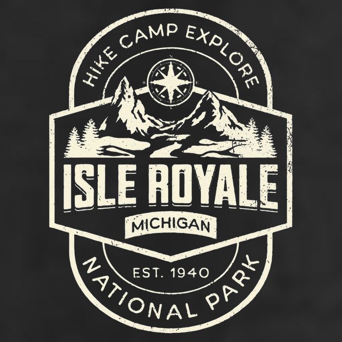 Isle Royale National Park Adult Drive Performance Visor