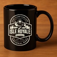 Isle Royale National Park 11oz C Handle Ceramic Mug