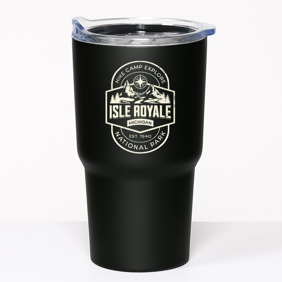 Isle Royale National Park Tumbler