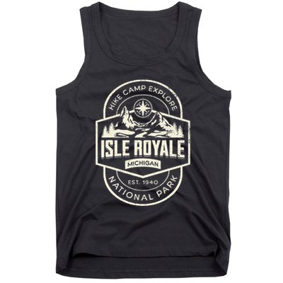 Isle Royale National Park Tank Top