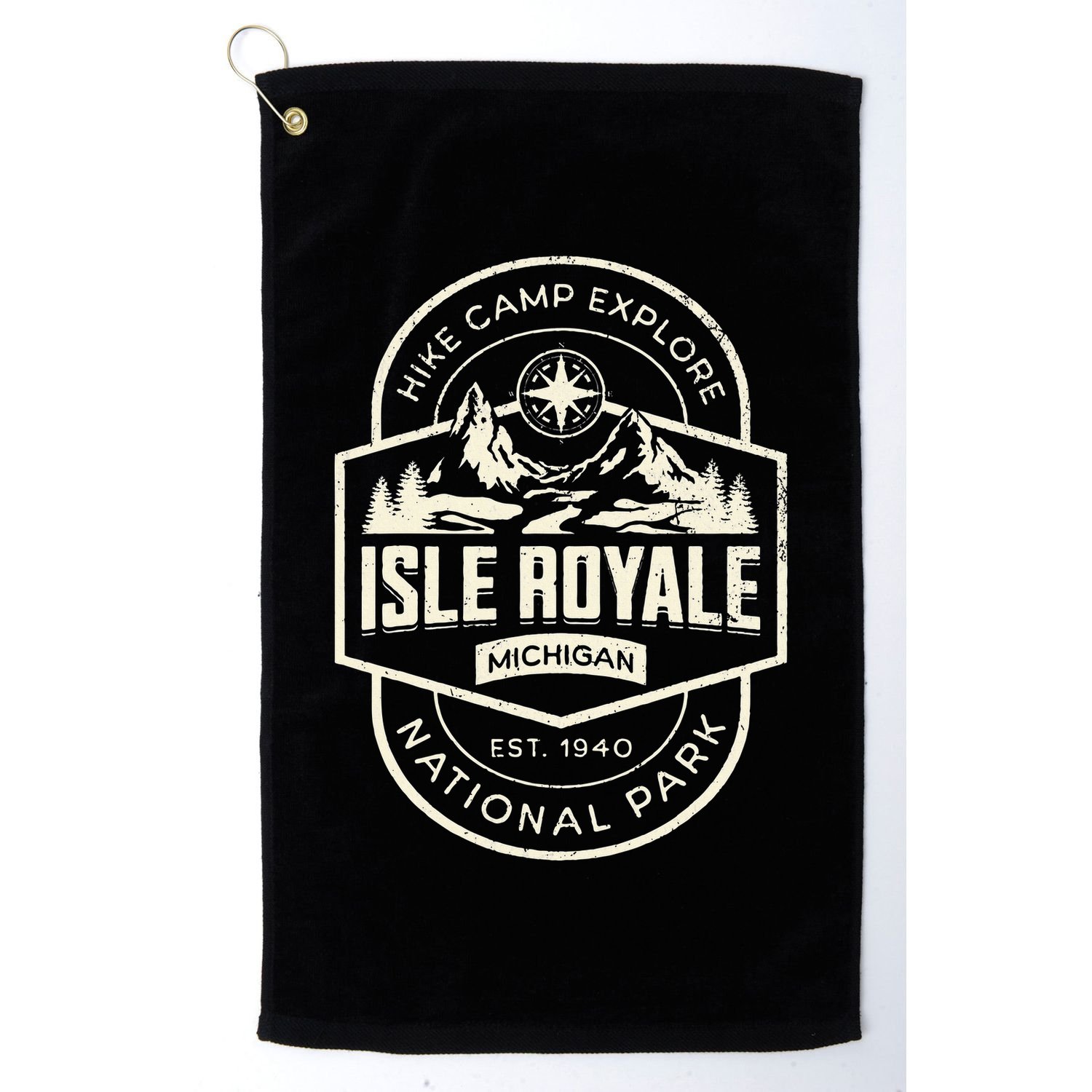 Isle Royale National Park Golf Towel
