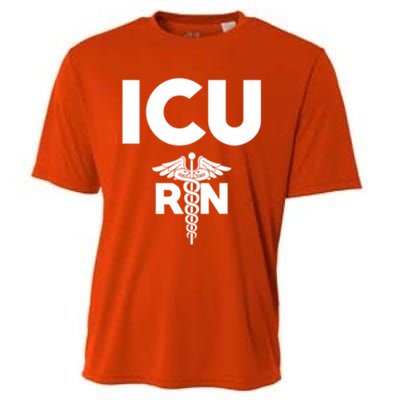 Icu Registered Nurse Intensive Care Unit Rn Staff Meaningful Gift Cooling Performance Crew T-Shirt